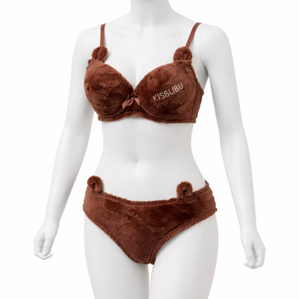 Fluffy Bra Set